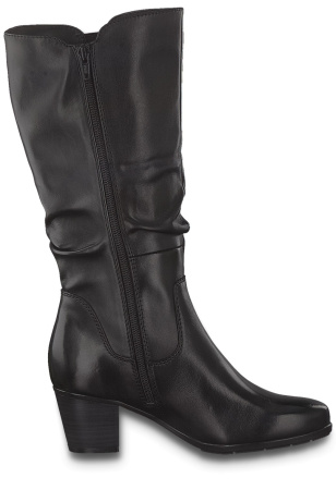 Сапоги  Jana  черный  кожа Z-90582 фото в интернет-магазине | Omadey.ru
