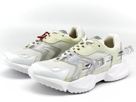 Кроссовки  Keddo  белый  кожа искусств./текстиль F-80588 фото в интернет-магазине | Omadey.ru