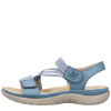 Босоножки  Rieker  синий  кожа искусств./текстиль F-400524 фото в интернет-магазине | Omadey.ru