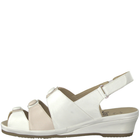 Босоножки  Jana  белый  кожа F-7695 фото в интернет-магазине | Omadey.ru
