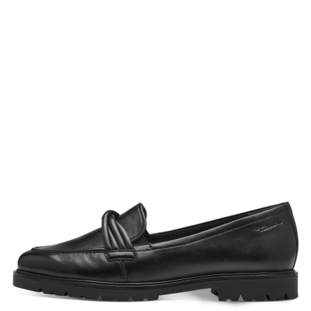 Туфли  Tamaris  черный  кожа Z-400518 фото в интернет-магазине | Omadey.ru