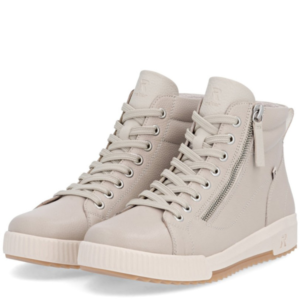 Фото Ботинки  Rieker-Sport  бежевый  кожа/кожа искусств. Z-400876 Фото Ботинки  Rieker-Sport  бежевый  кожа/кожа искусств. Z-400876