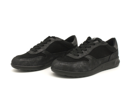 Кроссовки  женские Tamaris  черный  текстиль Z-8024 фото в интернет-магазине | Omadey.ru