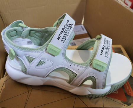 Сандалии  Baden  белый  композиц.кожа F-90283 фото в интернет-магазине | Omadey.ru