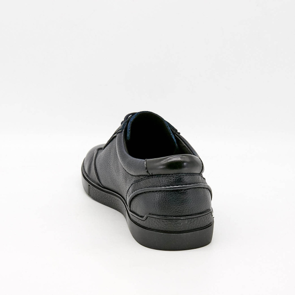 Фото Кроссовки  Romitan  синий  кожа Z-100638 мужские