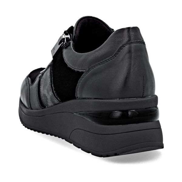 Фото Кроссовки  Remonte  черный  кожа/кожа искусств. Z-400833 Фото Кроссовки  Remonte  черный  кожа/кожа искусств. Z-400833
