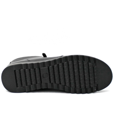 Ботинки  Baden  черный  кожа Z-200240 фото в интернет-магазине | Omadey.ru