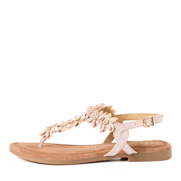 Фото Сандалии  Marco Tozzi  пудра  кожа F-401083