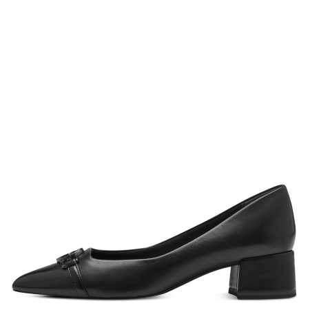 Туфли  Tamaris  черный  кожа Z-400384 фото в интернет-магазине | Omadey.ru