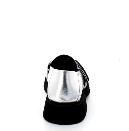 Туфли  Baden  серебряный  кожа F-400240 фото в интернет-магазине | Omadey.ru