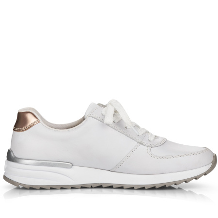 Кроссовки  Rieker  белый  кожа/кожа искусств. F-100203 фото в интернет-магазине | Omadey.ru