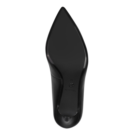 Лодочки  Tamaris  черный  кожа искусств.  Z-400927 фото в интернет-магазине | Omadey.ru