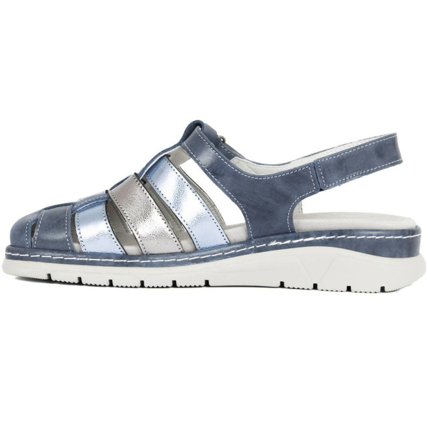 Фото Сандалии  Suave  синий  кожа  F-401268