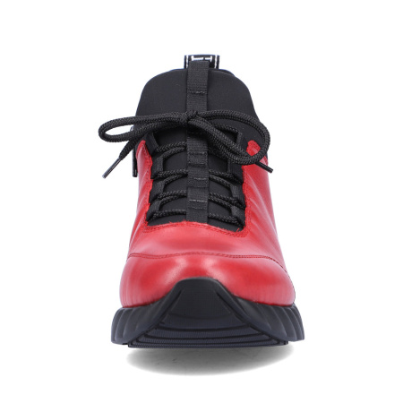 Полуботинки  Remonte  красный  кожа/текстиль Z-400111 фото в интернет-магазине | Omadey.ru