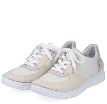 Кроссовки  Rieker  бежевый  кожа/кожа искусств. F-200041 фото в интернет-магазине | Omadey.ru