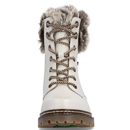 Ботинки  Remonte  белый  кожа/кожа искусств.  Z-400100 фото в интернет-магазине | Omadey.ru