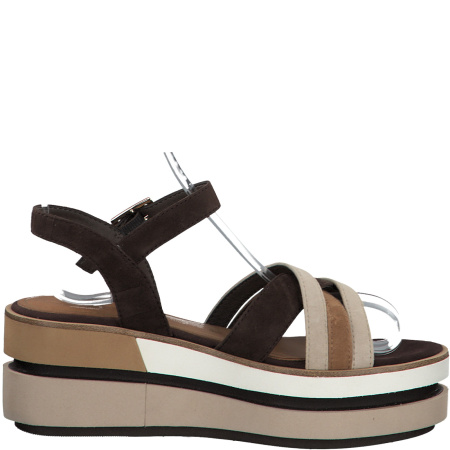 Босоножки  Tamaris  коричневый  кожа F-81061 фото в интернет-магазине | Omadey.ru