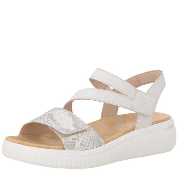 Фото Босоножки  Remonte бежевый кожа/кожа искусств. F-401119