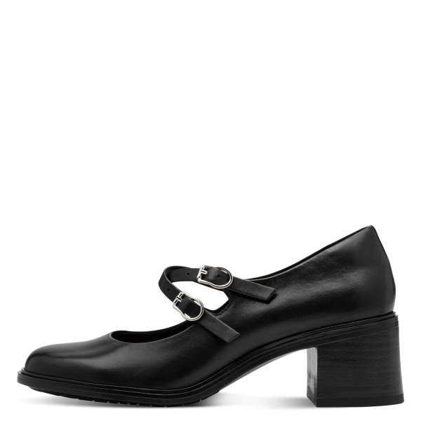 Фото Туфли  Tamaris  черный  кожа  Z-400946