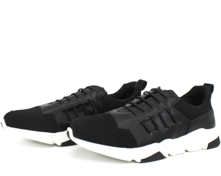 Кроссовки  Keddo  черный  кожа искусств./иск. нубук Z-8073 фото в интернет-магазине | Omadey.ru