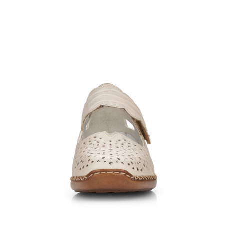 Босоножки  Rieker  бежевый  кожа/кожа искусств. F-400076 фото в интернет-магазине | Omadey.ru