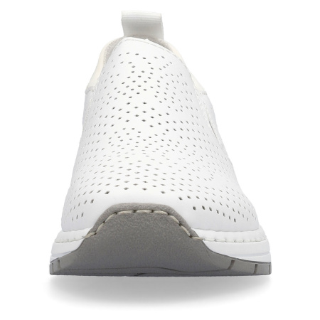 Туфли  Rieker  белый  кожа/кожа искусств. F-300567 фото в интернет-магазине | Omadey.ru